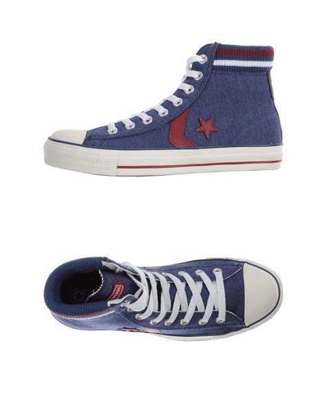 Lyst - Converse High-tops & Trainers in Blue