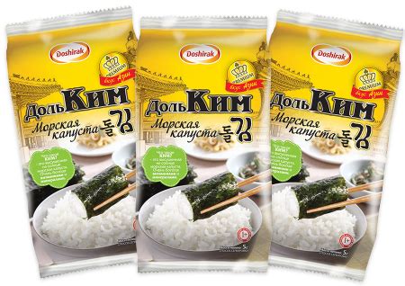 Морская капуста Доширак Доль Ким | отзывы