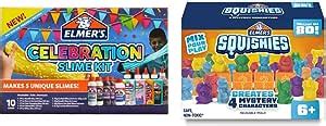 Amazon Elmers Celebration Slime Kit Slime Supplies Count