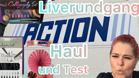 Actionhaul Mit Liverundgang Haul Test Des Calligraphy Sets Und