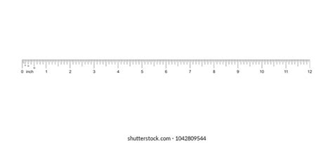 Printable 12 Inch Ruler Template - Printable Templates Free