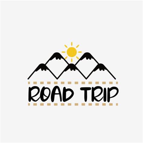 Road Trip Art Word Svg