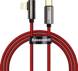 Baseus Lightning Cable 1 M Nylon Braided Legend Mobile Game Elbow Cable