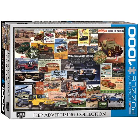 Jeep Advertising Collection Scratch And Dent 1000 Pieces