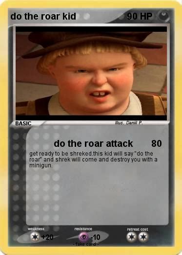 Pokémon Do The Roar Kid Do The Roar Attack My Pokemon Card