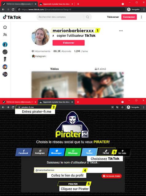 Apprendre Pirater Tiktok Facile