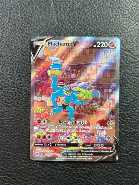 Pokemon Card Machamp V Astral Radiance Holo Ultra Rare English