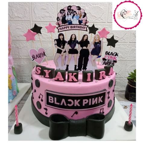 Jual Kue Ulang Tahun Blackpink Blackpink Cake Kue Ultah Kpop