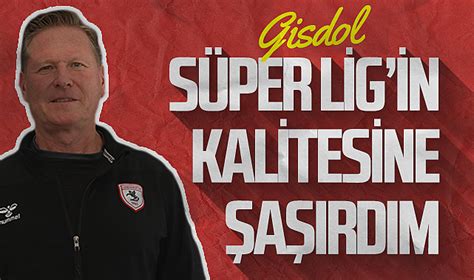 Samsunspor Teknik Direktörü Markus Gisdol Süper Lig e geldikten sonra