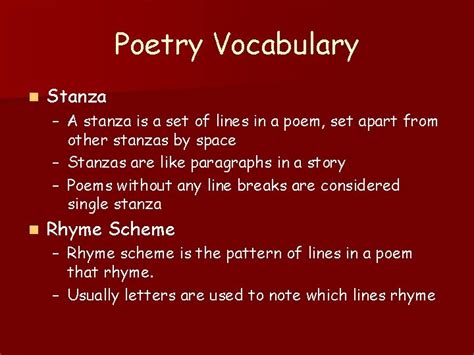 What Is Stanza Structure / A Week Long Poetry Unit Poetry Unit Teaching ...