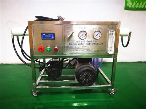 Portable desalination machine for boat-Water maker for boat-Seawater desalination plant system ...