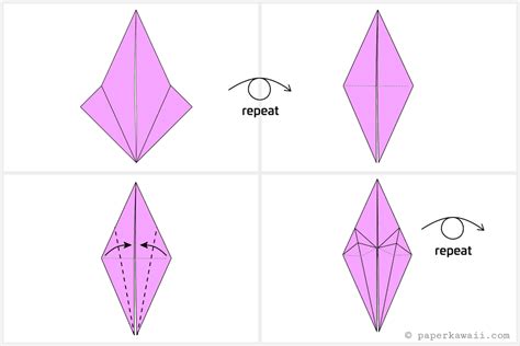 Easy Origami Crane Instructions