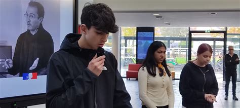 Hommage à Samuel Paty Lycée Louis Armand Eaubonne