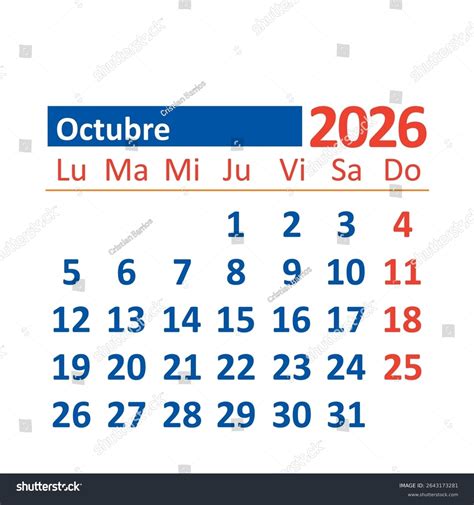 January 2026 Calendar In Spanish - 2026 Printable Calendar