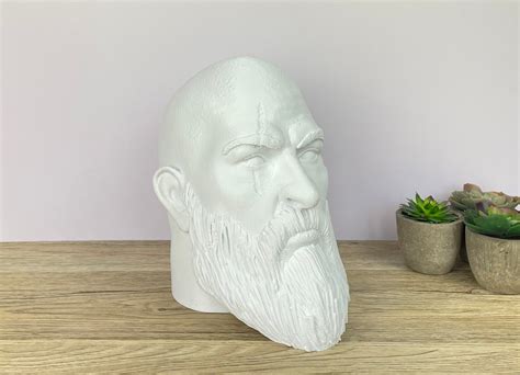 Kratos God Of War Headphone Stand 3d Printed Paintable Etsy