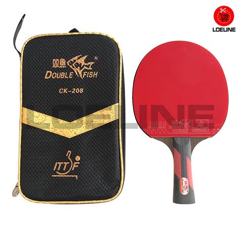 Jual Bad Bat Bet Ping Pong Pingpong Tenis Meja Hitam Double Fish Ck