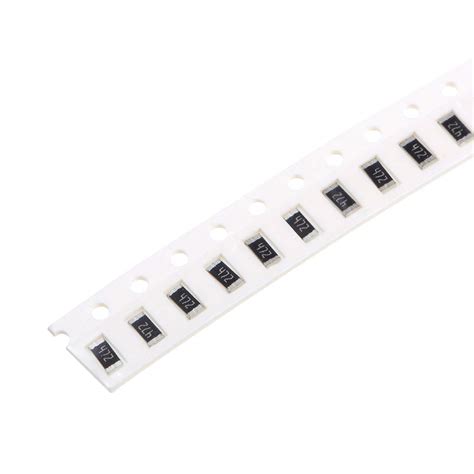 Uxcell SMD Chip Resistencia 4700 Ohm 1 4W 1206 Resistencias Fijas 5