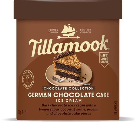 German Chocolate Cake Ice Cream - Tillamook