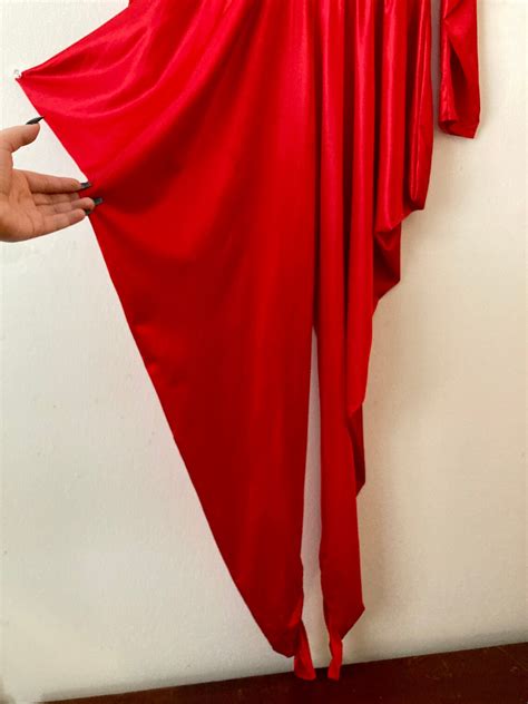 Vintage S Sexy Lingerie Deep V Jumpsuit Onesie Fantasy Etsy