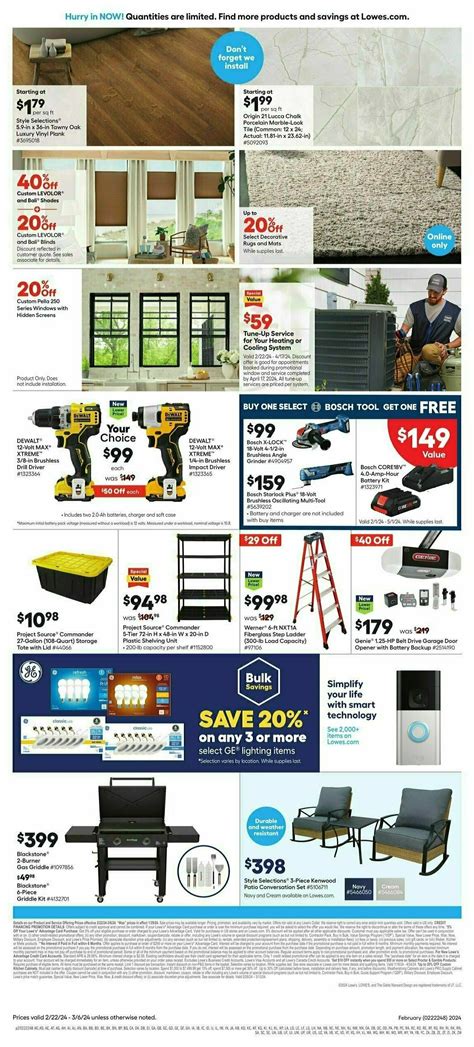 Lowe S Weekly Ads Deals From February 22 Page 2