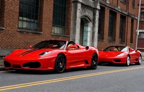 Wallpaper red, ferrari, f430 images for desktop, section ferrari - download