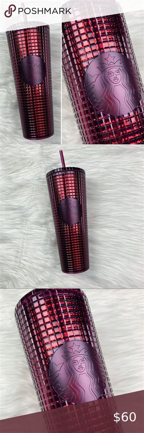 Starbucks Berry Grid Disco Purple Tumbler 2020 Starbucks Mugs