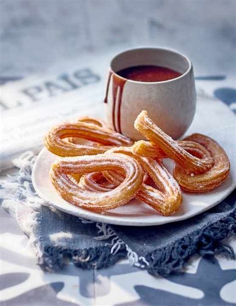 Churros with salted caramel chocolate sauce | Recipe | Salted caramel ...