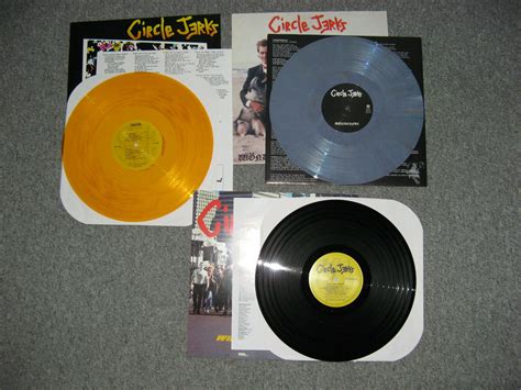 popsike CIRCLE JERKS Group Sex Wönderful Wild In The Streets 3 LPs colored Vinyl