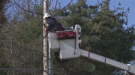 Maine Power Outages From Strong Wind