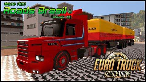 ETS 2 Viagem Scania 113H No Bitrem Mapa RBR By Dust Games