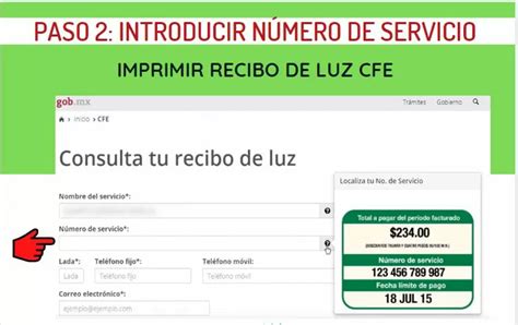 Consultar Recibo De Luz Cfe Descargar E Imprimir Guia Completa Mobile