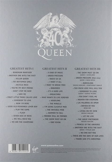 Greatest Hits I II III The Platinum Collection By Queen 44 OFF