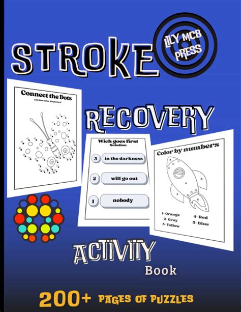 Stroke Recovery Activity Book Brain Games For Stroke Patients Math