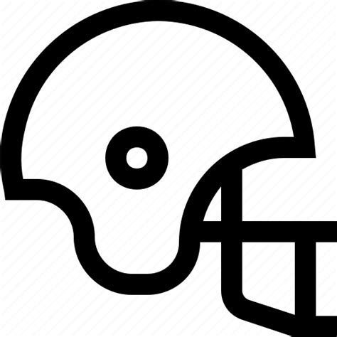 Football Helmet Sport Icon Download On Iconfinder