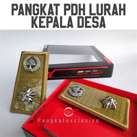 Jual Pangkat Kepala Desa Pangkat Lurah Pangkat Kades Shopee Indonesia