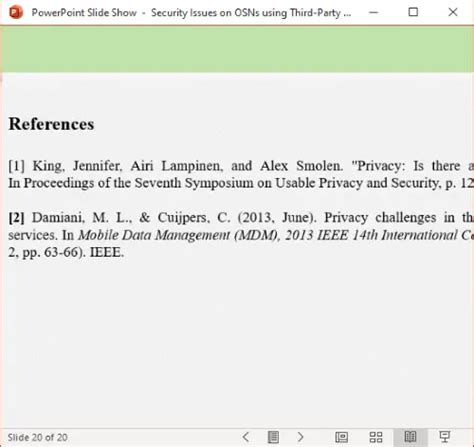 How To Put References Or Cite Sources In Powerpoint