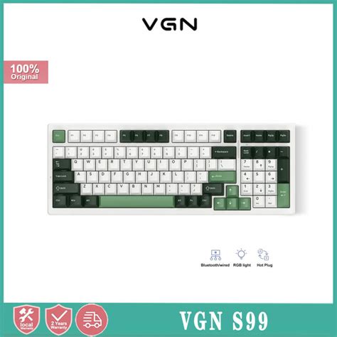 Vgn S Three Mode Rgb Backlight Customized Mechanical Keyboard Full Key Hot Swappable Lazada Ph