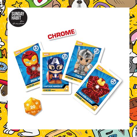 Marvel Boomez Chrome Special Pack Sunday Habit