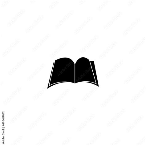 Black Book Logo Illustration Design Stock Vector Adobe Stock