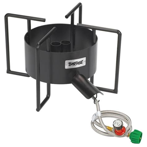 Bayou Classic 2 Burners Propane 20 Lb Tank Manual Brass Jet Cooker Sp40 At