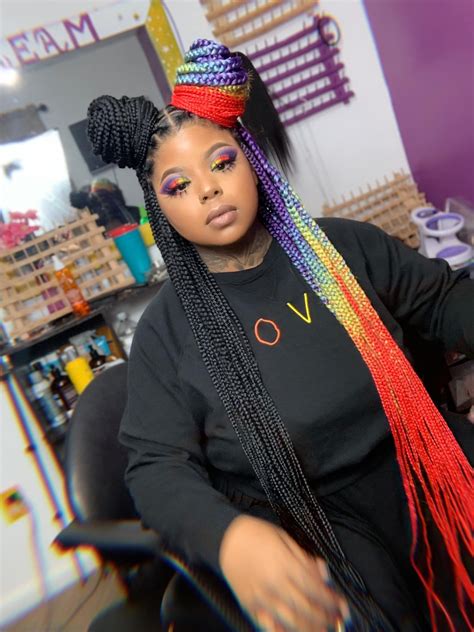 Pin On Braided N Crochet Hair Designs ️