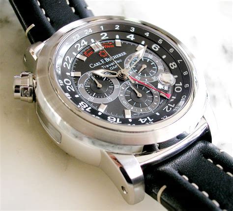 カール F ブヘラ パトラビ トラベル Gmt Carl F Bucherer Patravi Traveitec Gmt