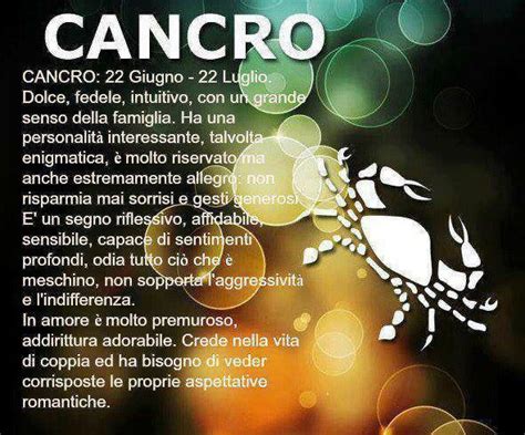 Cancro Segni Zodiacali Citazioni Zodiacali Cancro Oroscopo