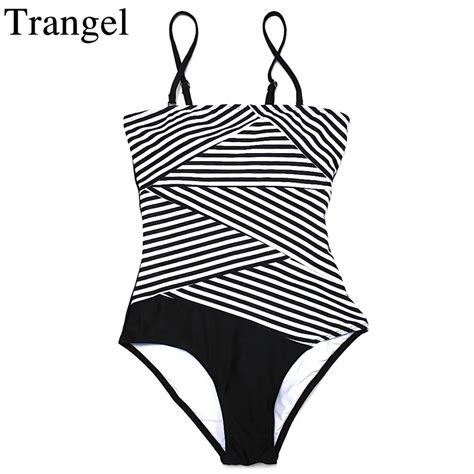 Buy Trangel One Piece Swimsuit Women 2018 Bodysuit