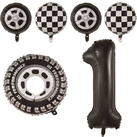 Em Estoque 6Pcs Set Hot Wheels Birthday Party Decor 30inch Número 1 2 3 4 5 6 7 8 9 Boy Race