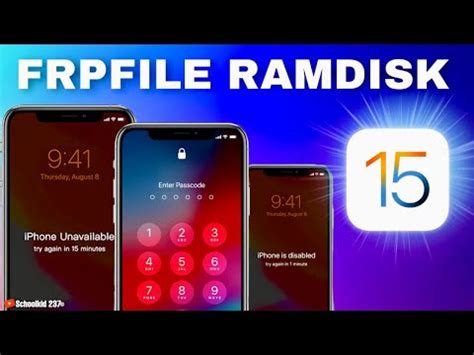 Frpfile Ramdisk Bypass Passcode Ios Without Jailbreak Nor Homebrew