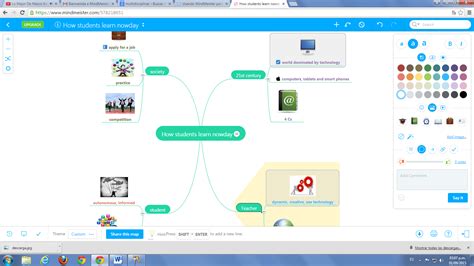 New Technologies Zamy Crear Un Mapa Mental En Mindmeister