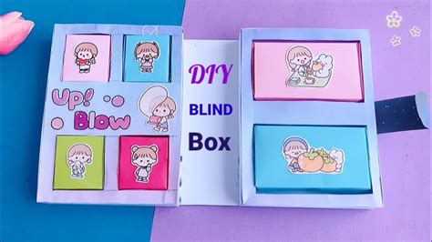 Diy Blind Box How To Make Blind Box Easy To Make Paper Craft Ideas