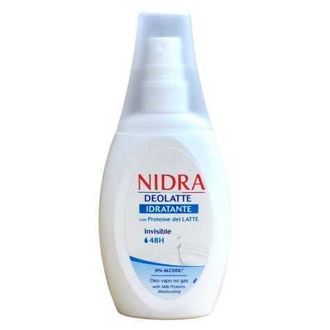 Купити 【ДЕЗОДОРАНТ ДЛЯ ТІЛА СПРЕЙ БЕЗ ГАЗУ NIDRA DEO LATTE VAPO 75 МЛ ...