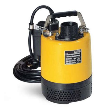 White Cap Wacker Neuson 2 23hp Submersible Pump With Automatic Float Switch